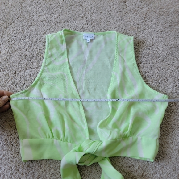 Le Lis Feeling Retro Crop Top M - Picture 3 of 7